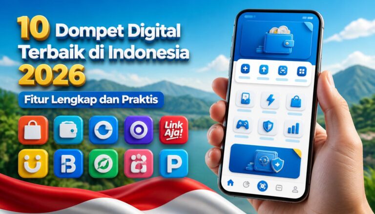 10 Dompet Digital Terbaik di Indonesia 2026, Fitur Lengkap dan Praktis