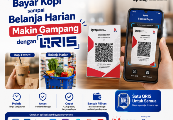 Bayar Kopi sampai Belanja Harian Makin Gampang dengan QRIS