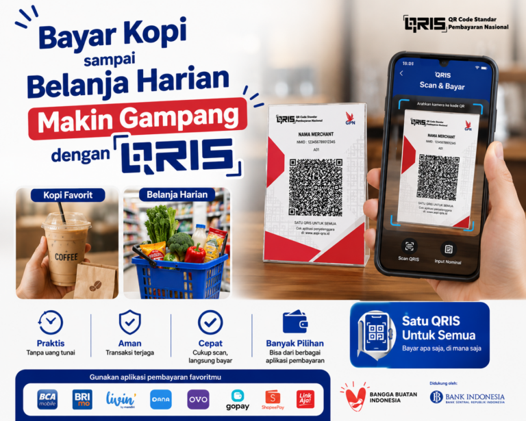 Bayar Kopi sampai Belanja Harian Makin Gampang dengan QRIS
