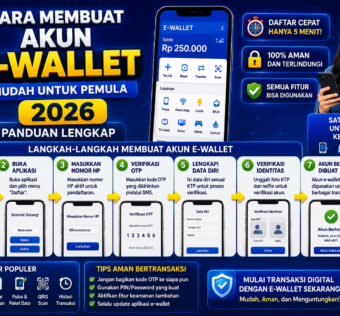 Cara Membuat Akun E Wallet Mudah untuk Pemula 2026 Panduan Lengkap