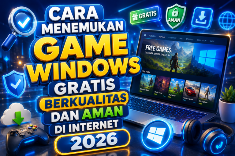 Cara Menemukan Game Windows Gratis Berkualitas dan Aman di Internet