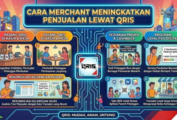 Cara Merchant Meningkatkan Penjualan lewat QRIS