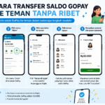 Cara Transfer Saldo GoPay ke Teman Tanpa Ribet