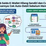 Ilustrasi: Penyebab Saldo E-Wallet Hilang Sendiri dan Cara Cepat Mengembalikannya: Cek Auto-Debit Sebelum Menuduh Diretas