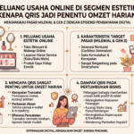 Ilustrasi: Peluang Usaha Online di Segmen Estetik: Kenapa QRIS Jadi Penentu Omzet Harian ·