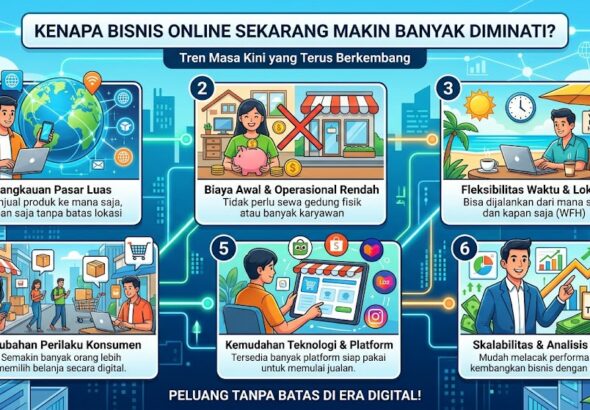 Kenapa Bisnis Online Sekarang Makin Banyak Diminati