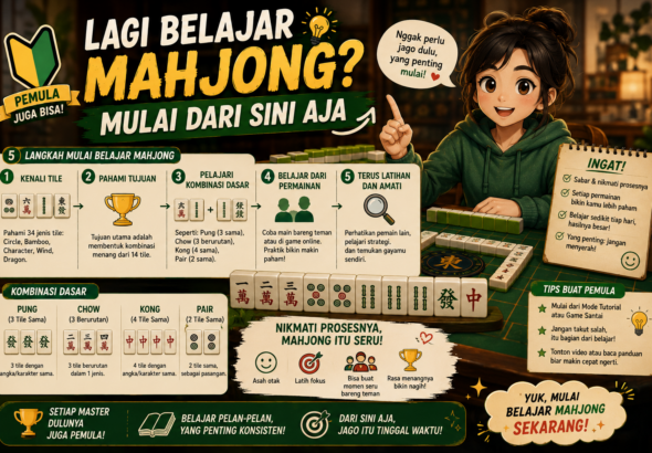 Lagi Belajar Mahjong Mulai dari Sini Aja