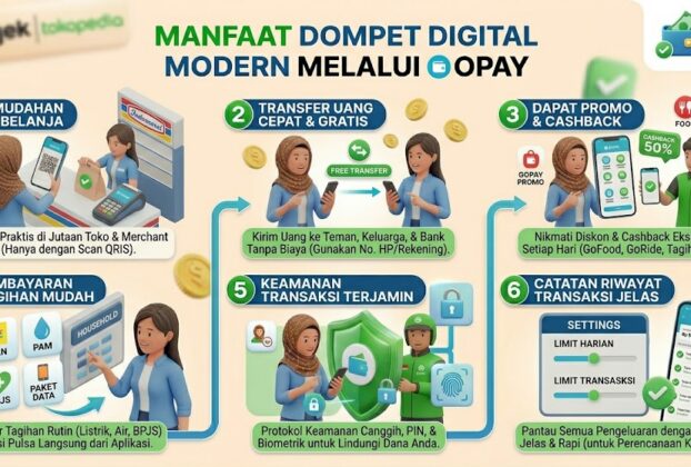 Manfaat Dompet Digital Modern melalui GoPay