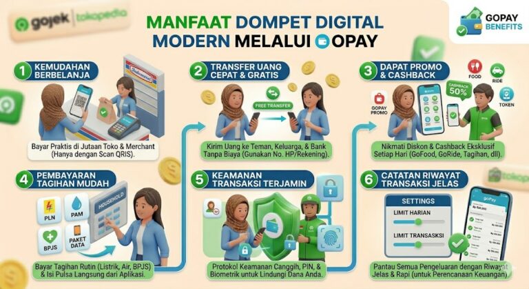 Manfaat Dompet Digital Modern melalui GoPay