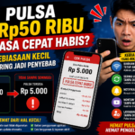 Pulsa Rp50 Ribu Terasa Cepat Habis