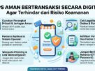 Tips Aman Bertransaksi Secara Digital agar Terhindar dari Risiko Keamanan